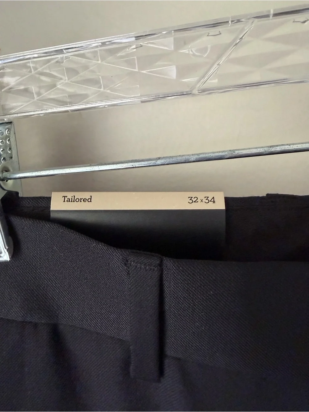 Men's Black Dress Pants - Classic Tailored Fit NWT banana republic